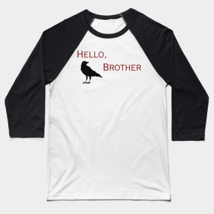 Hello Brother-Red Baseball T-Shirt